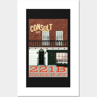 Consult at 221B Baker Street Posters and Art